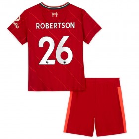 Fußballtrikots Liverpool Andrew Robertson 26 Kinder 2021-2022 Kurzarm Heimtrikotsatz kaufen 